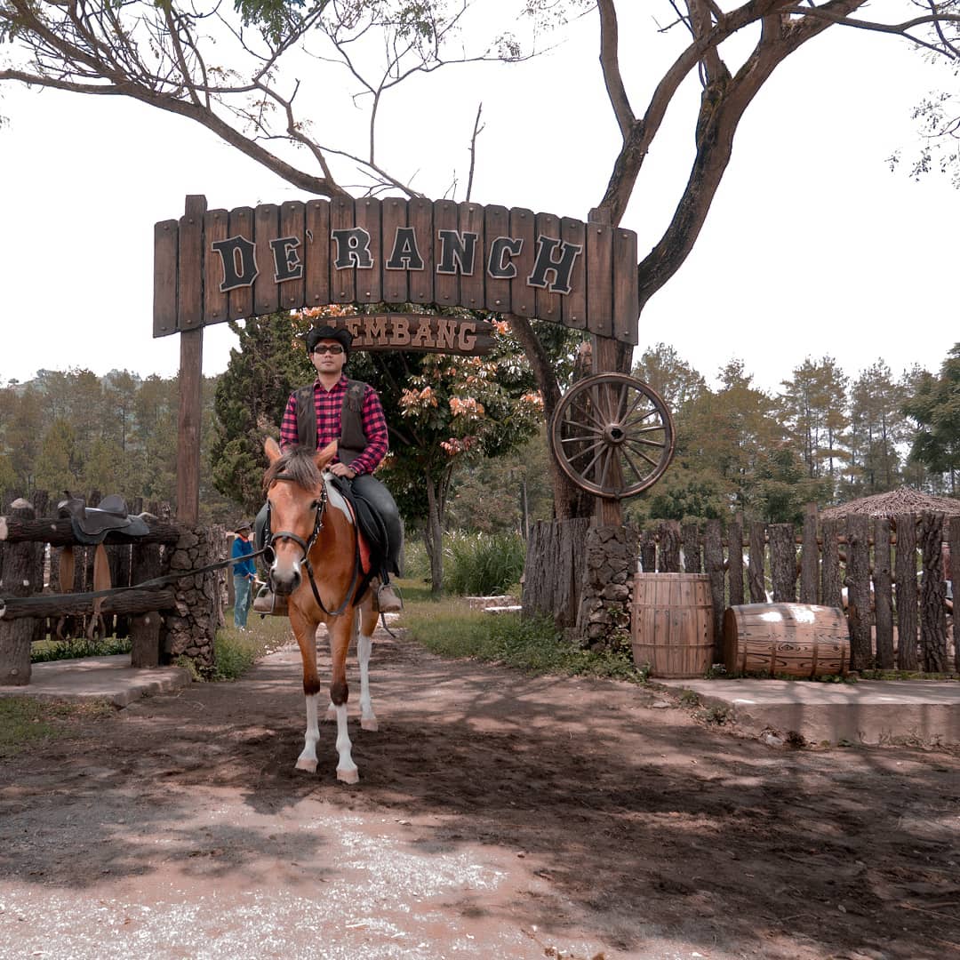 De Ranch Lembang Wisata Edukasi Ala Cowboy King Adventure